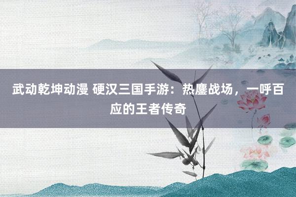 武动乾坤动漫 硬汉三国手游：热鏖战场，一呼百应的王者传奇