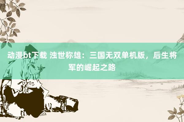 动漫bt下载 浊世称雄：三国无双单机版，后生将军的崛起之路
