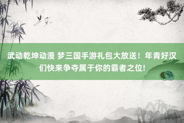 武动乾坤动漫 梦三国手游礼包大放送！年青好汉们快来争夺属于你的霸者之位!