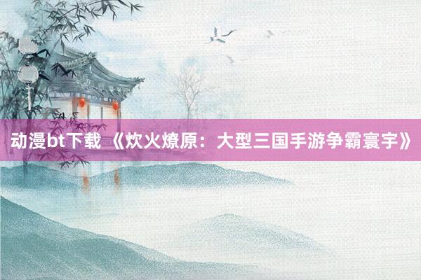 动漫bt下载 《炊火燎原：大型三国手游争霸寰宇》